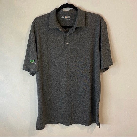 Callaway Gray Golf Polo - Picture 1 of 5